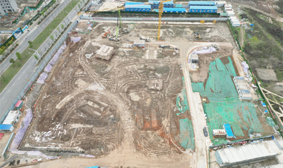 武漢軍山新城川江池片區規劃小學建設項目樁基施工順利完成