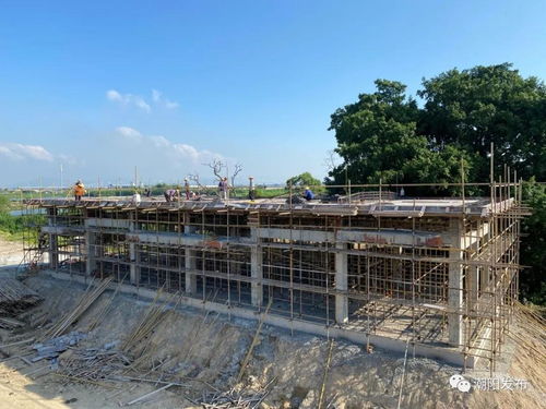 雙節(jié)奮戰(zhàn)施工一線，河溪污水處理廠廠區(qū)建設(shè)完成過(guò)半